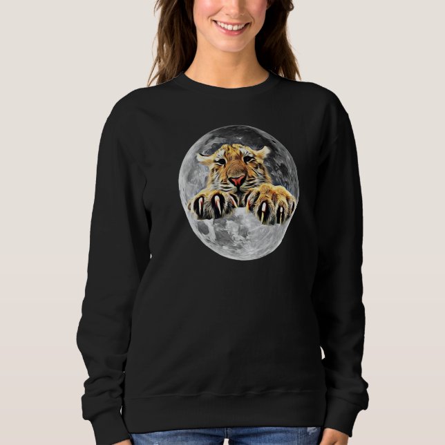Sweatshirt Tiger Motif  31 (Devant)