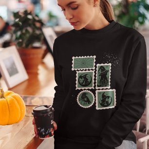 Sweatshirt Timbres avec symboles d'Halloween