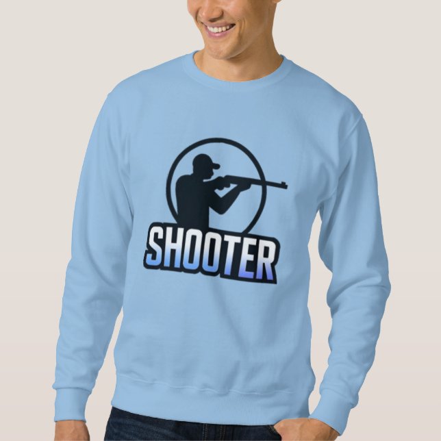 Sweatshirt Tireur - Marksman Silhouette Premium Design (Devant)