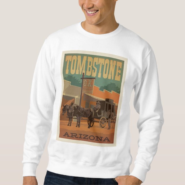 Sweatshirt Tombstone, Arizona (Devant)