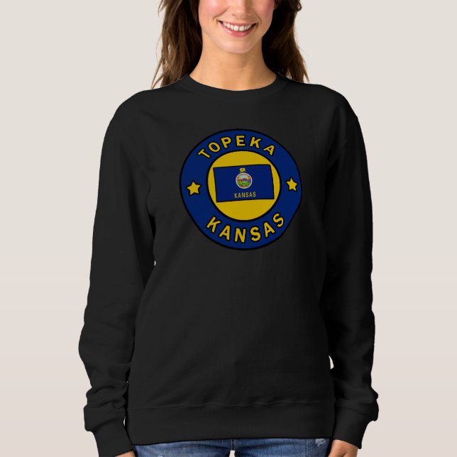 Sweatshirt Topeka Kansas (Devant)