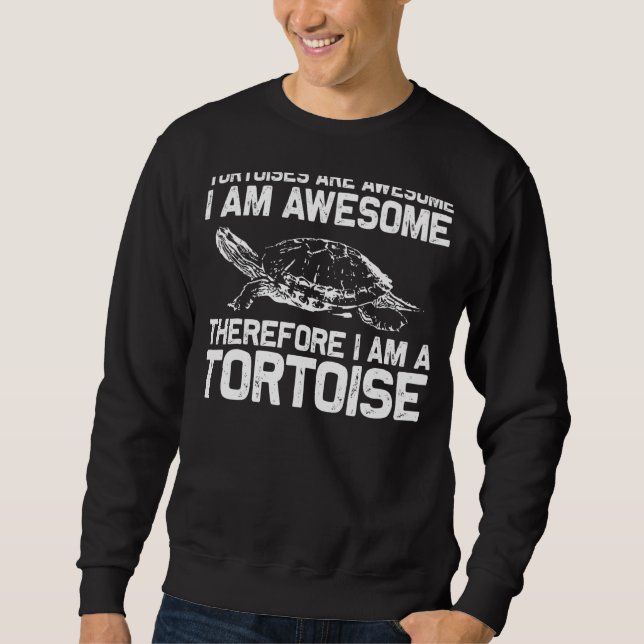 Sweatshirt Tortoise Designs For Men Women Turtle Terrapin   (Devant)