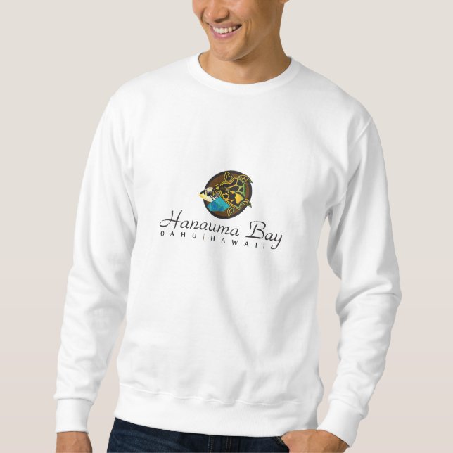 Sweatshirt Tortue d'Hawaï de baie de Hanauma (Devant)