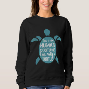 Sweatshirt Tortue Je suis vraiment une tortue Cool