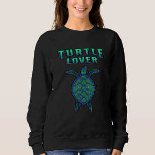 Sweatshirt Tortues de mer Amateur de tortues d'animaux Vie ma