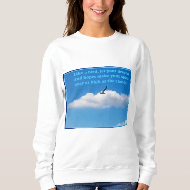 Sweatshirt Tourner, Pour Plus (Devant)