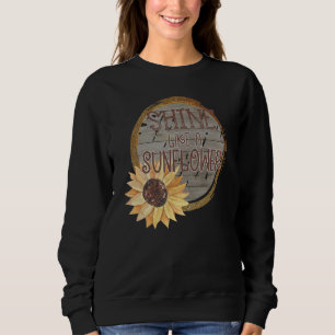 Sweatshirt Tournesol Graphique été mignon Décontracté 5