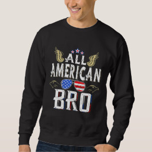 Sweatshirt Tous les américains Bro 4 juillet Hommes Famille M