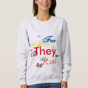 Sweatshirt Tous les pronouns partout