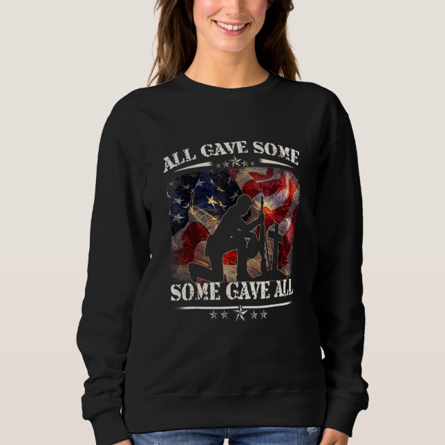 Sweatshirt Tous Ont Donné Un Peu De Tout Pour Les Mémoires De (Devant)