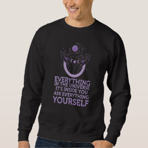 Sweatshirt Tout Dans L'Univers Est En Vous Demandez Ève