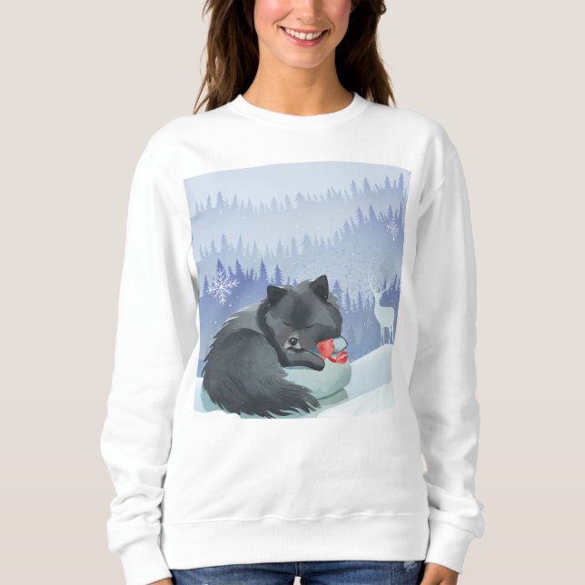 Sweatshirt TOUT EST DES chemises CALM (Devant)