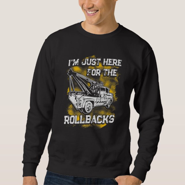 Sweatshirt Tow Trucker Tow Truck Driver Tow Operator Breakdow (Devant)