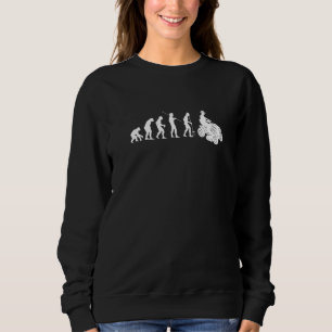 Sweatshirt Tracteur De Pelouse Évolution Circuler Sur Mower L