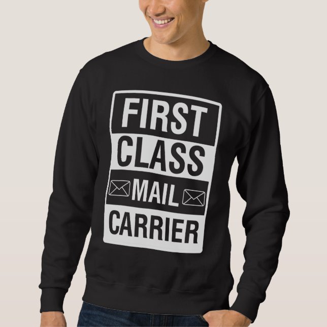 Sweatshirt Transporteur de courrier de classe rapide Parcelle (Devant)