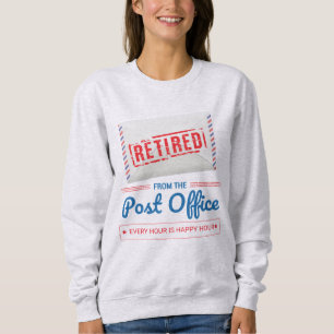 Sweatshirt Transporteur de courrier de retraite du travailleu