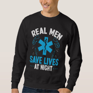 Sweatshirt Travail de nuit des techniciens médicaux d'urgence