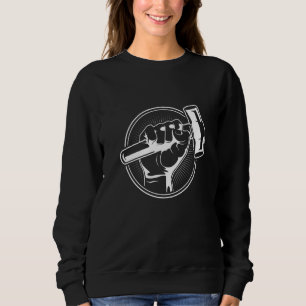 Sweatshirt Travaux d'homme artisan graphique rétro électricie
