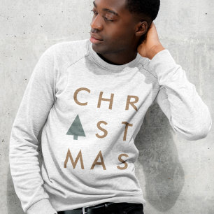 Sweatshirt Tree de Christmas Minimum Scandinavian