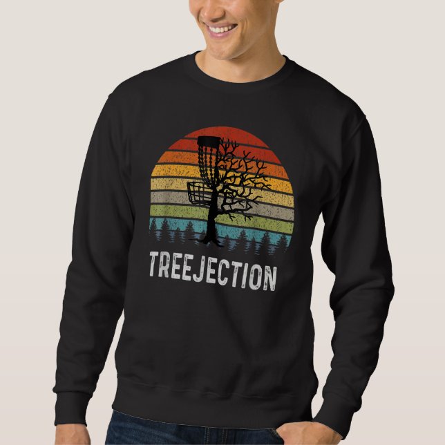 Sweatshirt Treejection Funny Disc Golf Frisbee For Men Women (Devant)