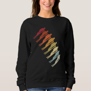 Sweatshirt Tremplin de ski vintage ski vol ski vacances ski s