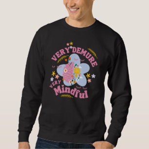 Sweatshirt TRÈS DÉMOCRATIQUE BIEN-ÊTRE Floral TRÈS MINEUX