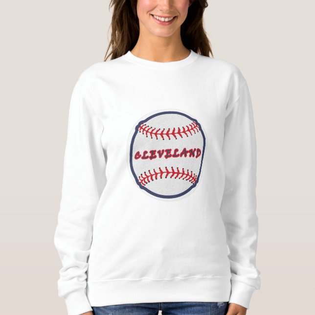 Sweatshirt Tribu indienne de Cleveland Hometown pour les fans (Devant)