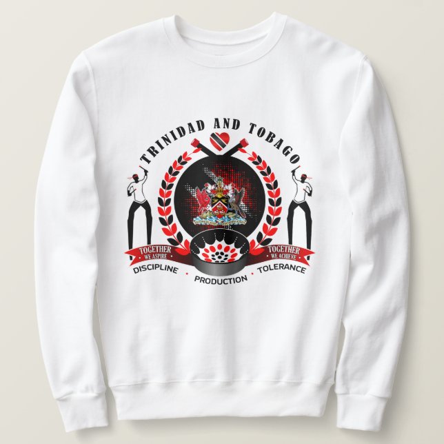 Sweatshirt Trinité-et-Tobago - Fierté nationale (Design devant)