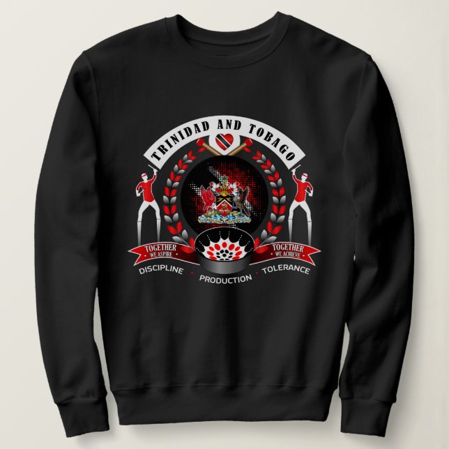 Sweatshirt Trinité-et-Tobago - Fierté nationale (Design devant)