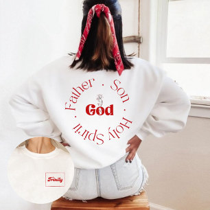 Sweatshirt Trinity Père Fils Saint Esprit Dieu chrétien