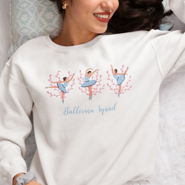 Sweatshirt Trois Ballerinas mignonnes (Créateur téléchargé)