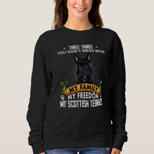 Sweatshirt Trois choses que vous ne manquez pas avec Scottish