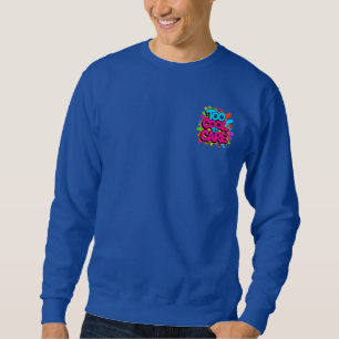 Sweatshirt Trop Cool Pour Se Soucier — Typographie Audacieuse