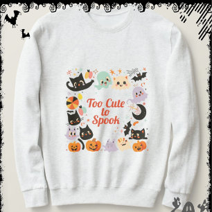 Sweatshirt Trop mignon pour effrayer ExDesigner Halloween