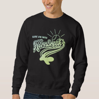 Sweatshirt Tropical vert de Hornbrooks