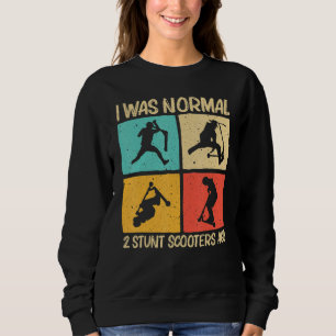 Sweatshirt Trottinette de stunt cool pour hommes femmes scoot