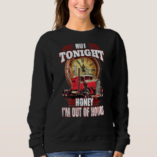 Sweatshirt Trucker humoristique Dit Professionnel Otr Truck D