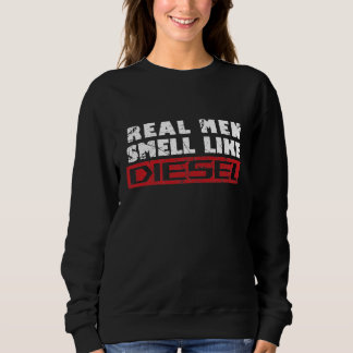 Sweatshirt Trucker Mécanicien Agricole Les vrais hommes sente
