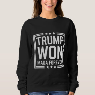 Sweatshirt Trump a gagné la 47e élection présidentielle améri