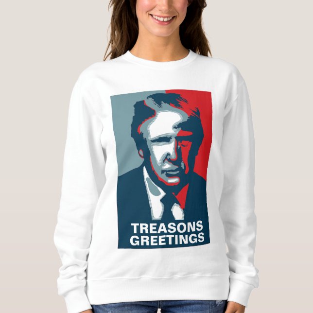 Sweatshirt Trump, Donald Trump, un triste Noël  (Devant)