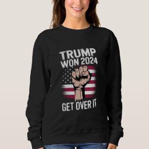 Sweatshirt Trump Nous Avons Gagné Victoires Investiture 47 Pr