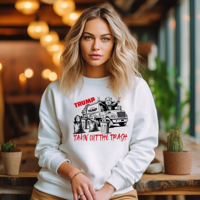 Sweatshirt Trump Sortit Les Ordures (Créateur téléchargé)