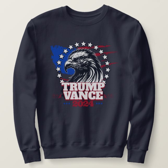 SWEATSHIRT TRUMP VANCE 2024 (Design devant)