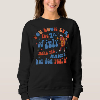 Sweatshirt Tu As L'Air 4 juillet Fête De L'Indépendance