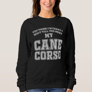Sweatshirt Tu crois que je suis fou d'attendre que tu rencont