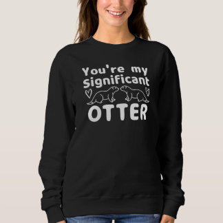 Sweatshirt Tu es mon Valentin important de la Saint-Valentin