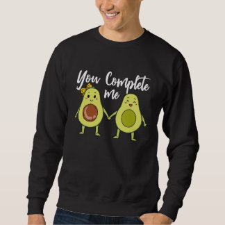 Sweatshirt Tu Me Complètes Couple Vegan pour la Saint-Valenti