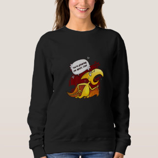 Sweatshirt Tu me fais sortir de l'amour Animal Pterodactyl