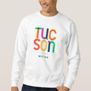 Sweatshirt Tucson Arizona Mid Century, Pop Art,