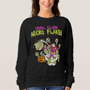Sweatshirt Tueur de céréales Zombies Horreur Pun Alimentation